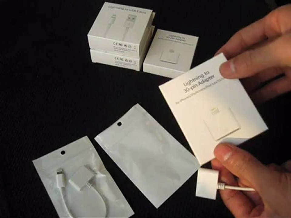 USB Cable Adapter for iPhone 5 30 Pin Female to Lightning 8 Pin for iPadmini