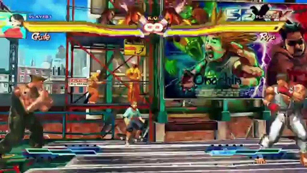 Street Fighter X Tekken - Gameplay #11 - Ryu, Nina, Guile, Bob, etc.