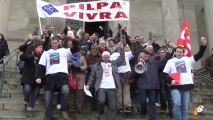 Victoire pour les employés de Pilpa ! Pour l'heure, l'usine ne fermera pas.
