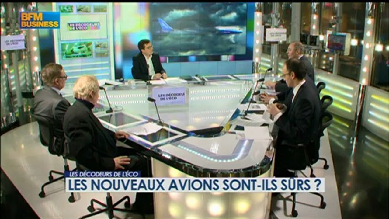 Les nouveaux avions sont-ils sûrs ? - 16 janvier - BFM : Les décodeurs de l'éco 4/5