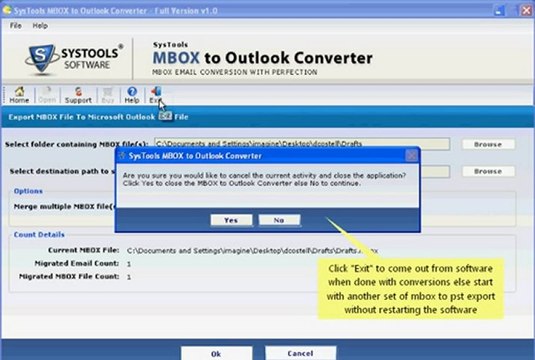 MBOX to PST Converter