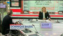 Dominique Baudis et Pierre Gattaz - 16 janvier - BFM : Le Grand Journal 2/4