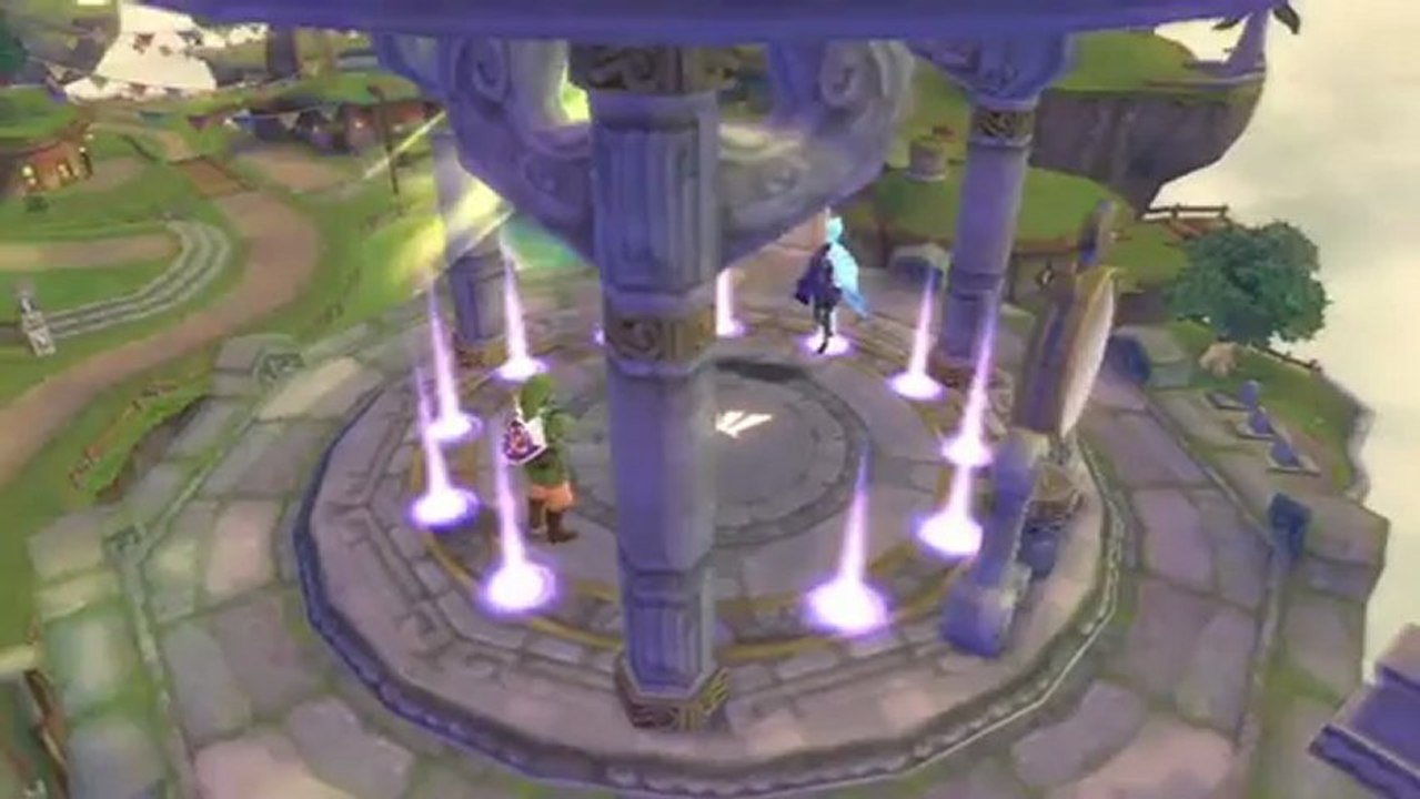 The Legend Of Zelda : Skyward Sword - Bande-annonce #7 - Link connait la musique ! (Harp Trailer)