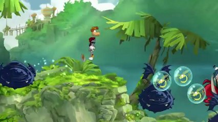 Rayman Origins - Bande-annonce #7 - 10 façons de voyager !