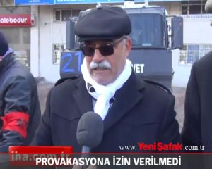 Diyarbakır'da provokasyona izin verilmedi