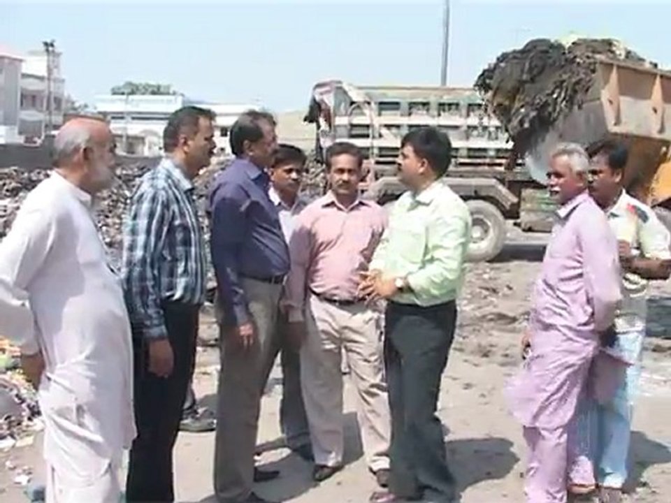 10th Jan 2013 MNA Waseem with New Karachi Town Administrator Afaq Saeed visiting UC-07
