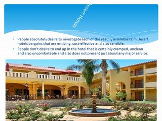 Palm Desert Hotels