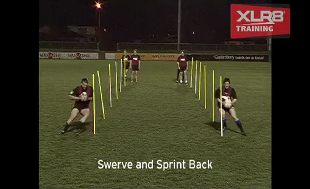 Agility Pole Rugby Drills