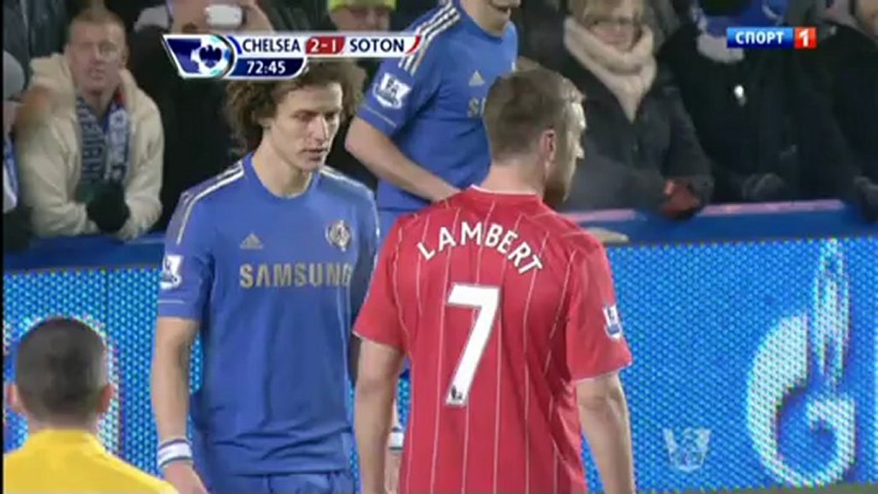 Футбол. Чемпионат Англии. 17 тур. Перенесенный матч. Челси-Саутгемптон. 2 тайм (16.01.2013)