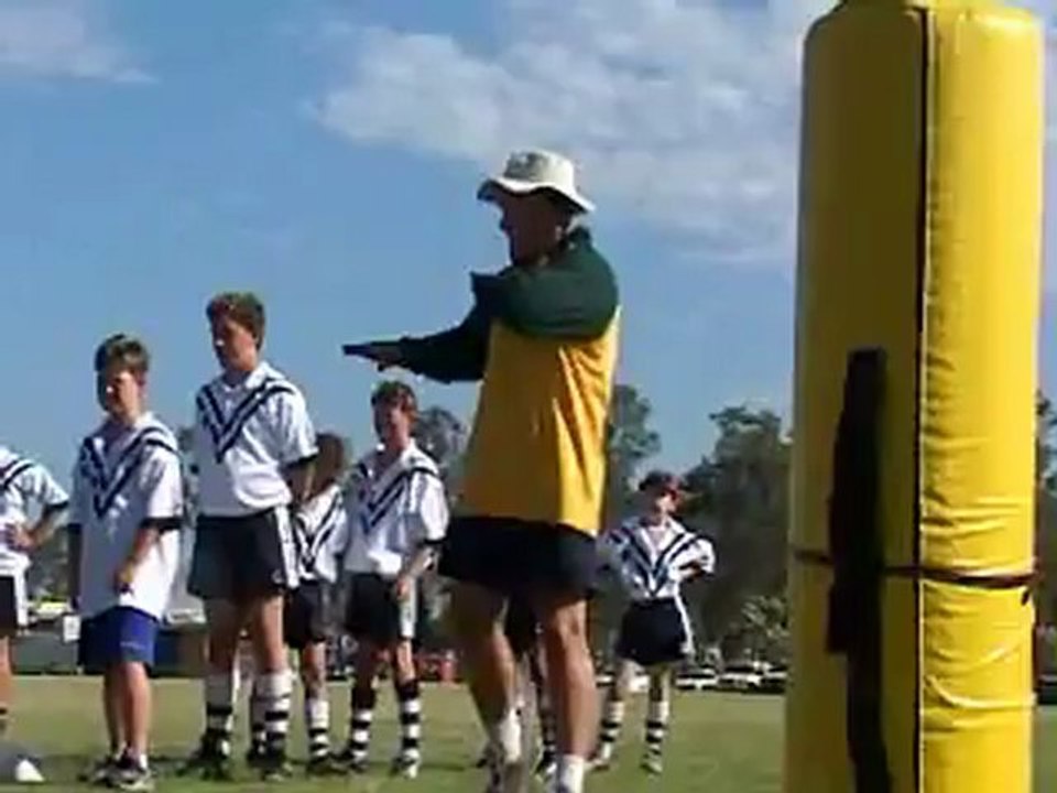 Treino de tackle