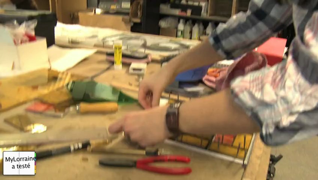 Mylorraine a testé fabriquer un vitrail