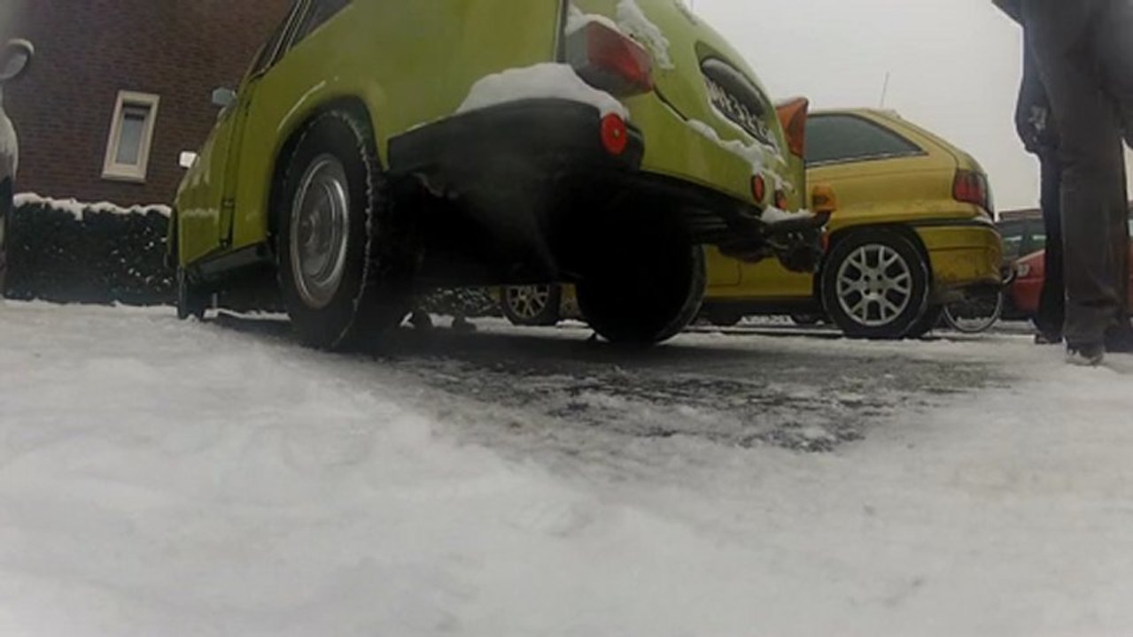 Pagani productions@trabant  winter start up 17-1-2013 roermond