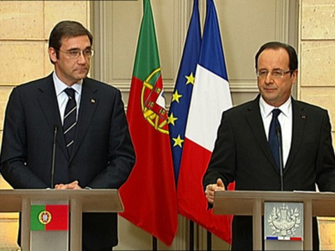 Point de presse conjoint avec M. Pedro Passos COELHO, Premier ministre du Portugal