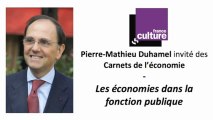Pierre-Mathieu Duhamel sur les économies dans la fonction publique