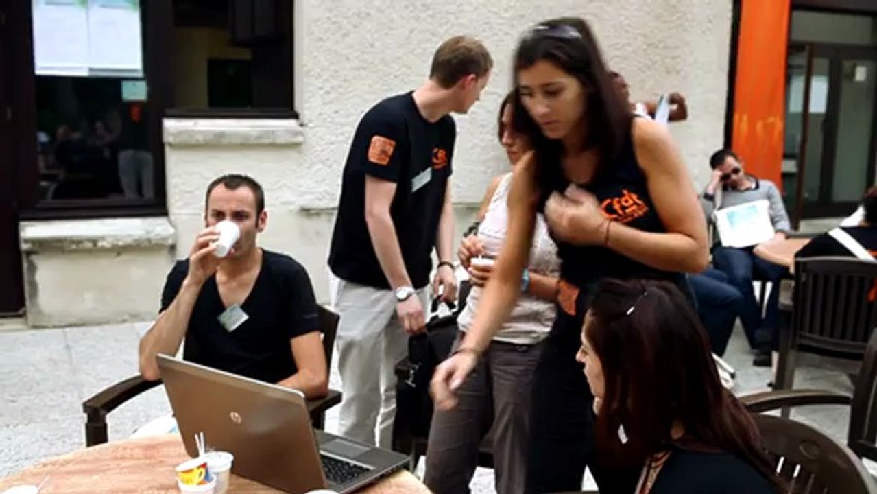 Virginie, jeune militante de Rhône-Alpes