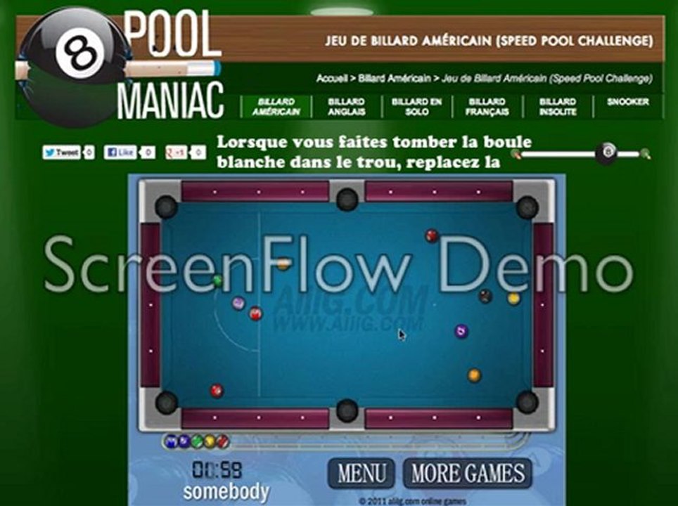 Le billard américain