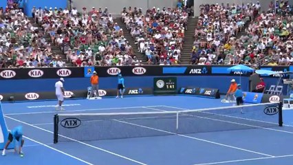 Open d'Australie: Melbourne, terrain de tennis et Tsonga!