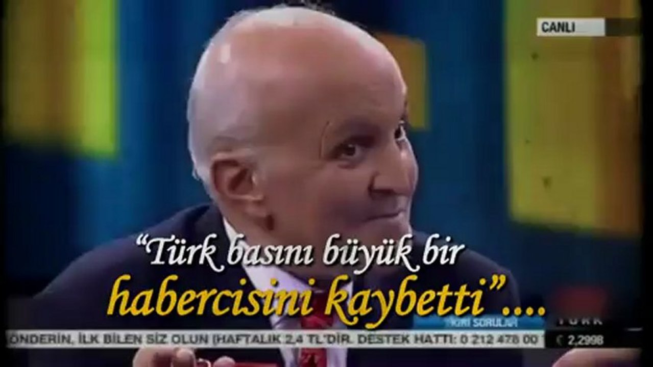 Mehmet Ali Birand Vefat Etti - Veda Klibi