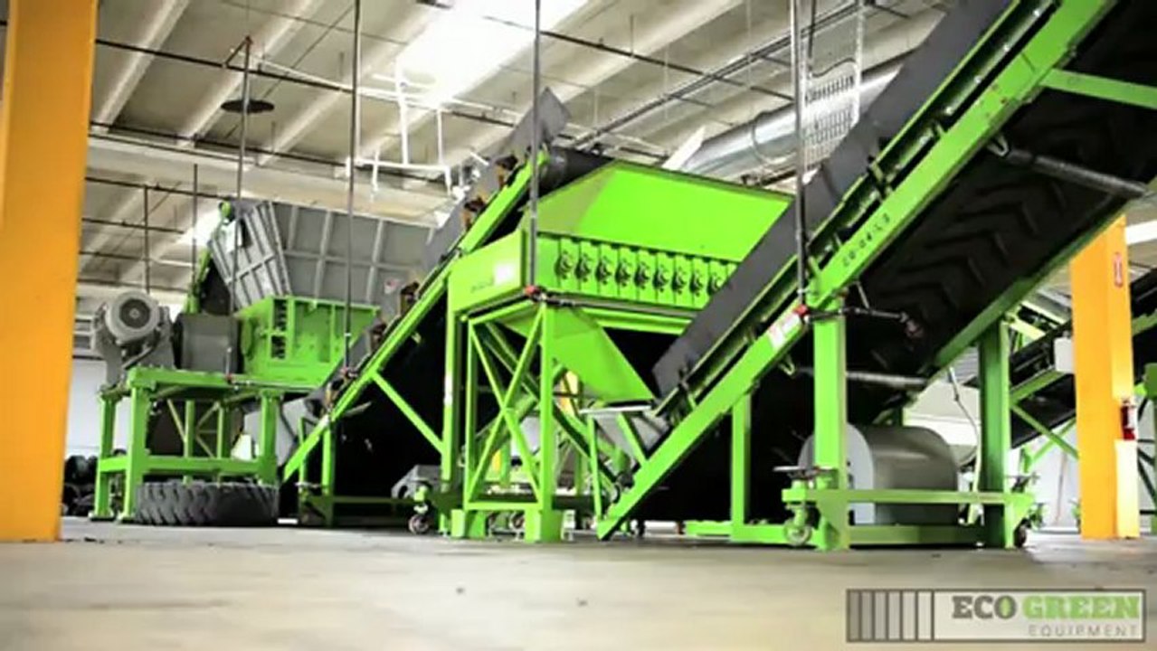 Grater Video, Tire Shredders, ECO Green Equipment - video Dailymotion