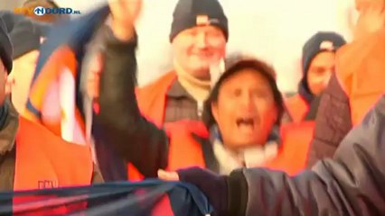 Nedcoat-metaalwerkers staken tegen nieuwe loontabel - RTV Noord