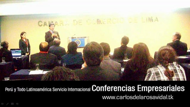 Carlos de la Rosa Vidal - Conferencistas Peruanos