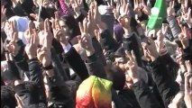 Kurds out in force for activists' funeral