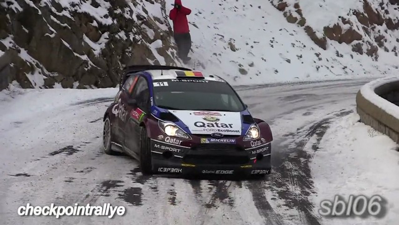WRC RALLYE MONTE CARLO 2013 DAY 1 ES 02 + 04 BURZET