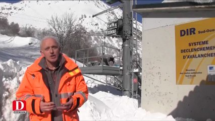 Tirs préventifs d'explosifs  contre les avalanches