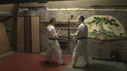 Mae-te tsuki (en feinte)