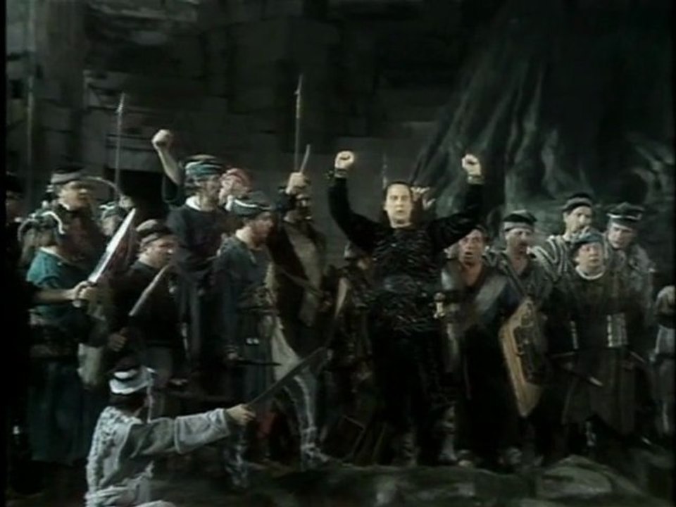 Attila / G.Verdi / Ac t 1/ Finale / Chorus,Attila'' Parla imponi ,Vieni