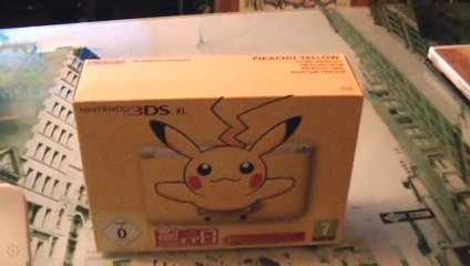 Présentation 3DS XL Pikachu