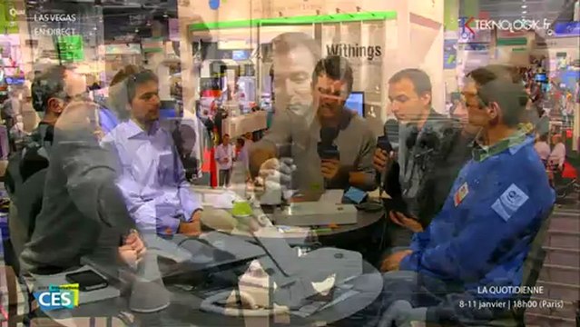 CES 2013 | Jour 3 : la Quotidienne TEKNOLOGIK en direct de Las Vegas : Hapifork et les Français