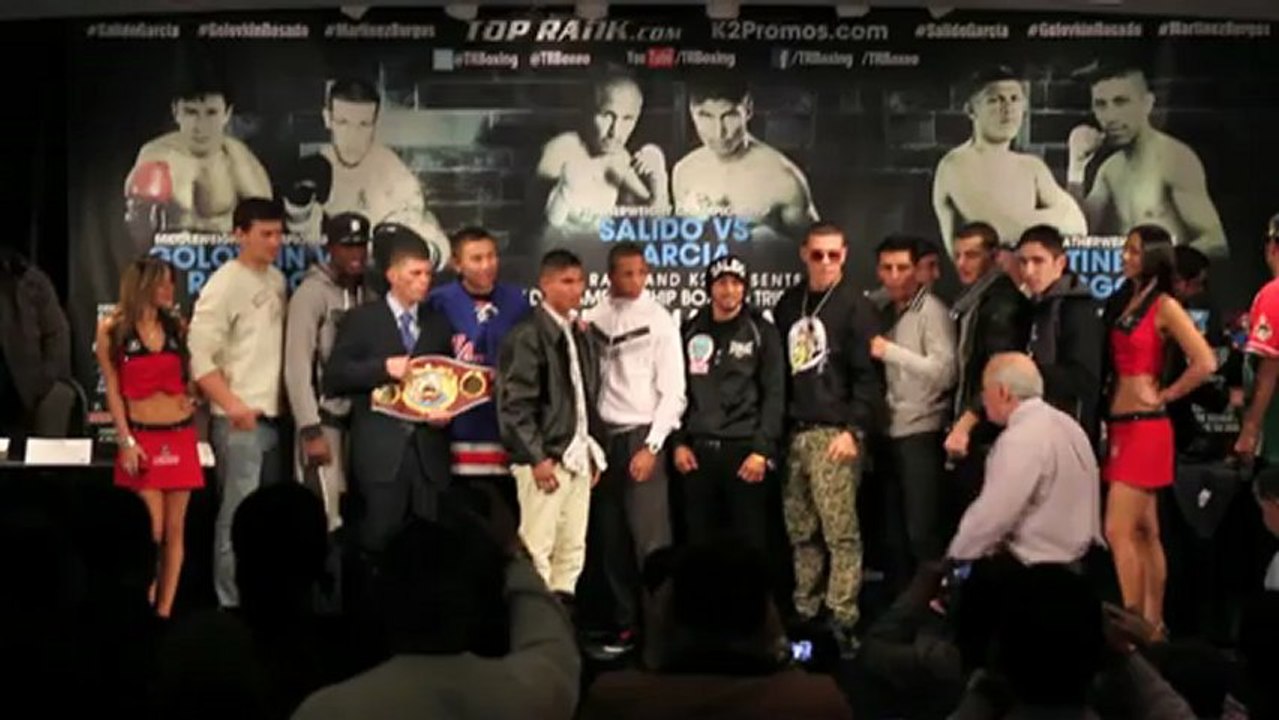 Conferencia De Prensa Rocky Martinez vs. J.C. Burgos / Orlando Salido vs. Mikey Garcia