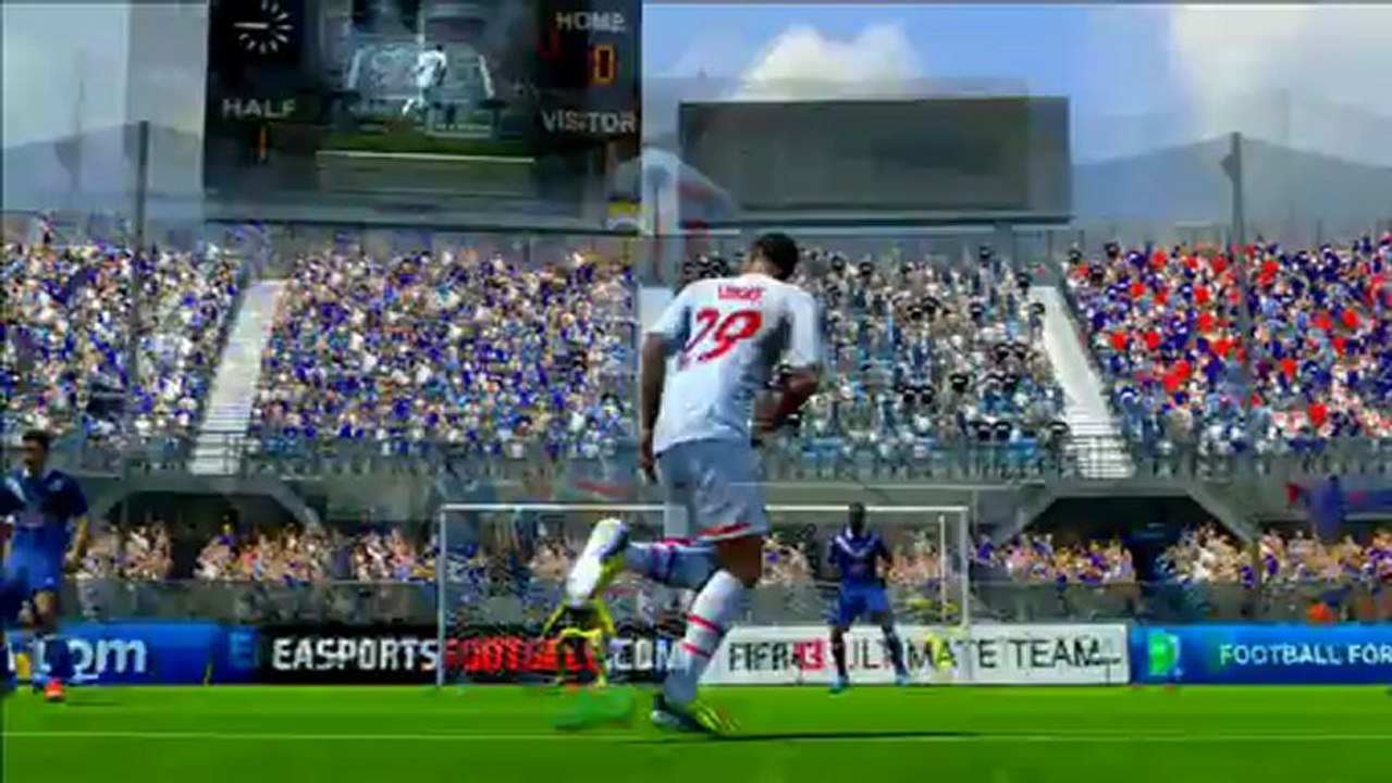 Girondins de Bordeaux vs Paris-Saint-Germain 21ème Journée de la Ligue 1 Saison 2012/2013 Fifa13 PS3