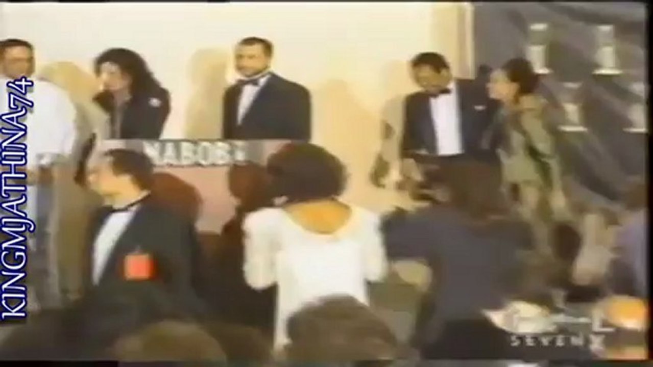 Michael Jackson Rare NABOB Awards 1992 Greek subtitles