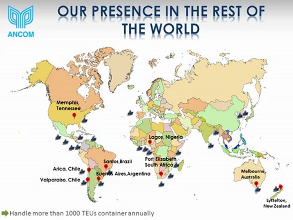 Ancom Crop Care Presence In the rest of the world