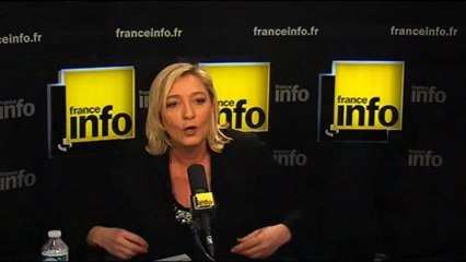 Le Pen dénonce les "fautes majeures" des gouvernements français