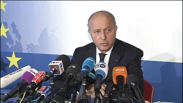 Mali - Conférence de presse de Laurent Fabius à Bruxelles (17.01.2013)