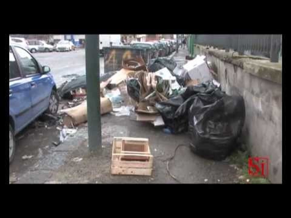 Napoli - Rifiuti IV municipalita, bomba ecologica (16.01.13)