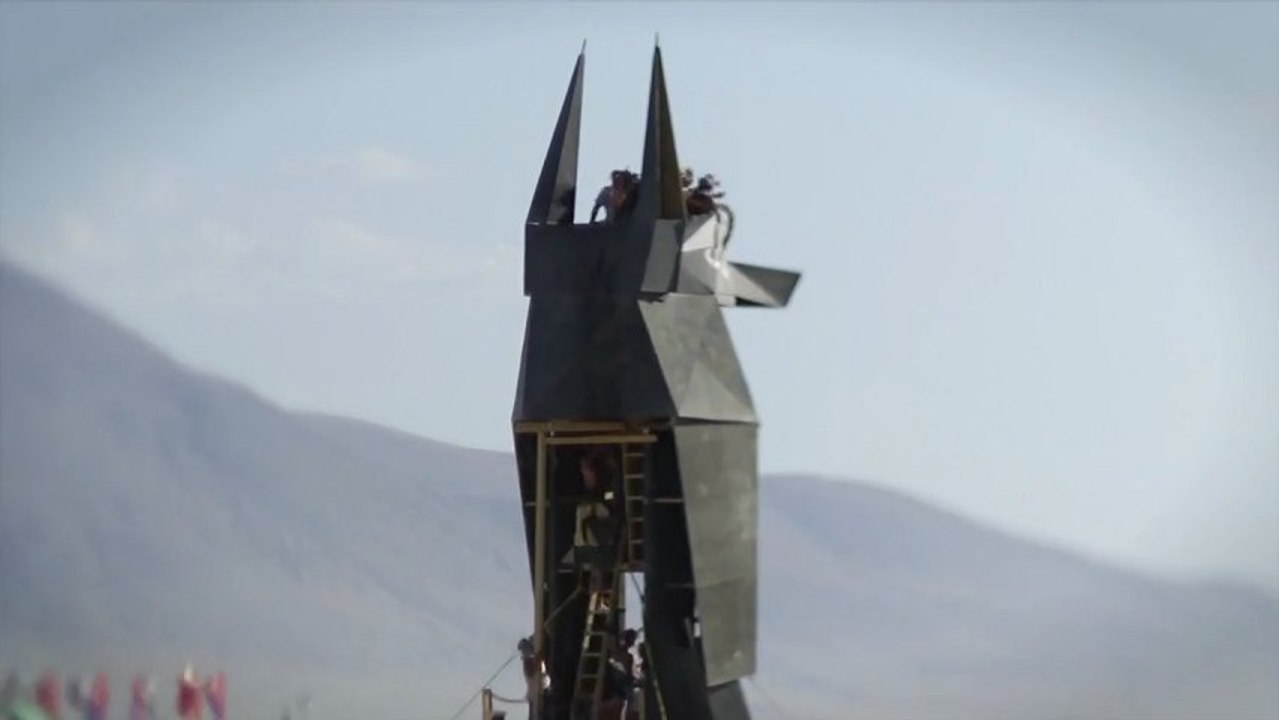 Timelapse Tilt-Shift Burning Man 2012