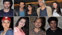 Hrithik Roshan, Preity Zinta & Farhan Akhtar at Inkaar Special screening