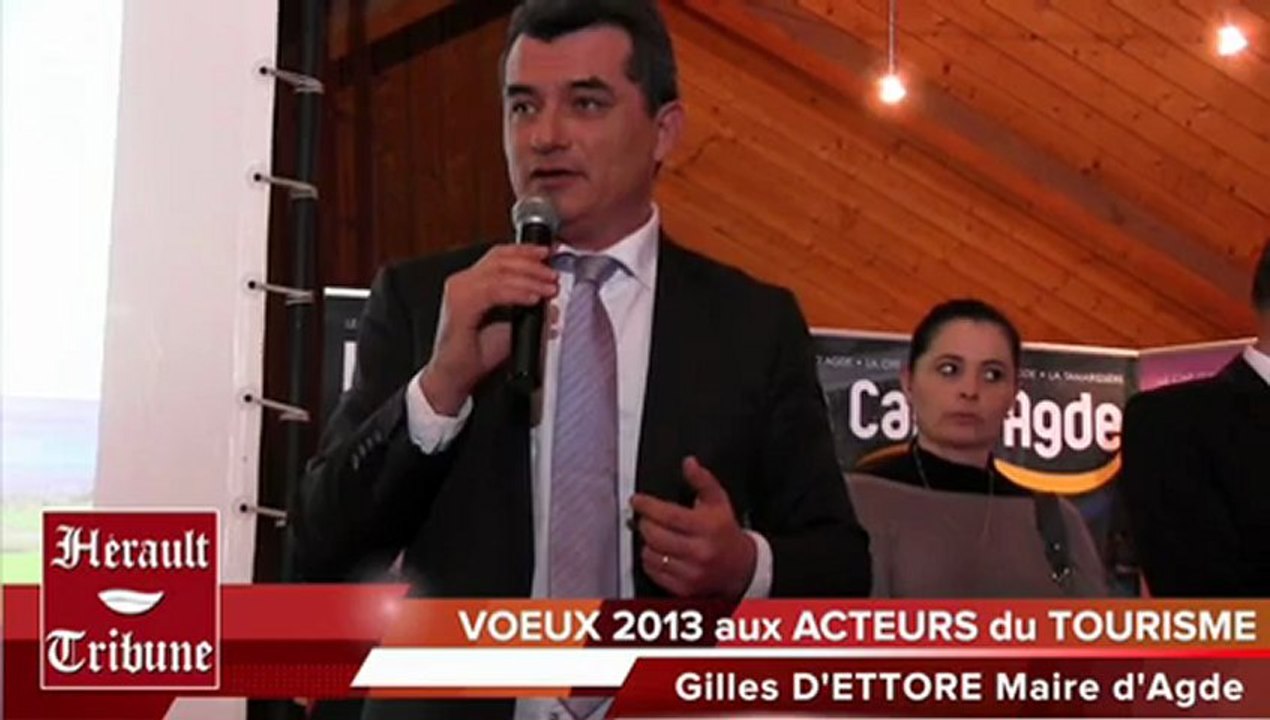 CAP D’AGDE - 2013 Les vœux numériques de  Gilles D'ETTORE