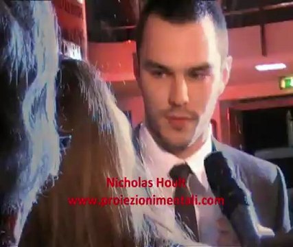 Nicholas Hoult a Roma per Warm Bodies - Rec Carpet