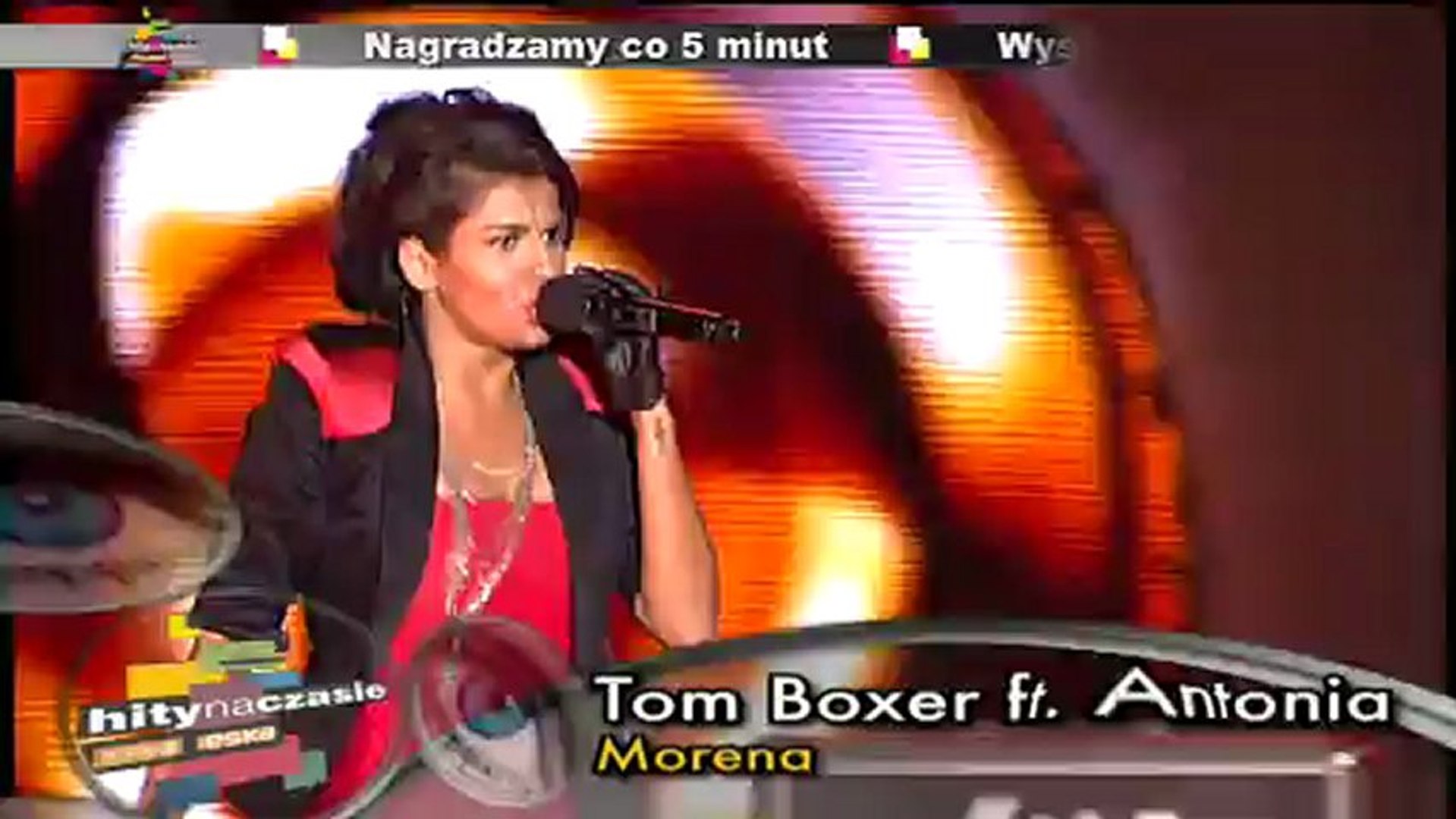 Tom Boxer feat. Antonia - Morena (live 2010) - video Dailymotion
