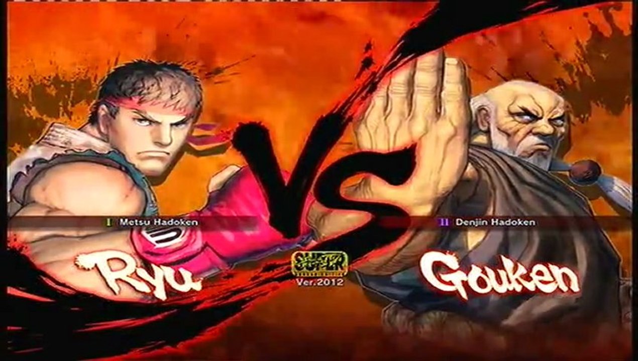 Ryu vs Gouken