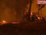 Fires threaten homes in Victoria