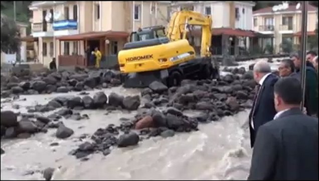 Dere Islah Çalışmaları Öncesi 2011 Çandarlı Sel Felaketi