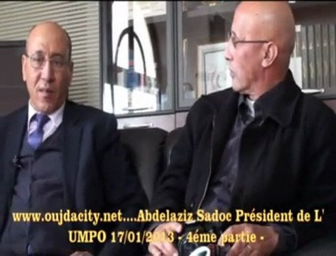 Abdelaziz Sadoc président de l'université mohammed premier a oujda / point de presse a propos du boycotages des examens a l'université - 4éme partie -