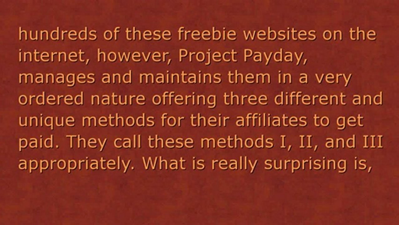 Project Payday – A First Hand Review