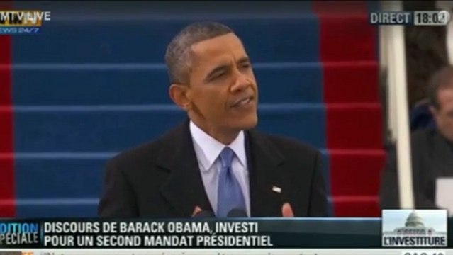 Revivez le discours d'investiture d'Obama en intégralité
